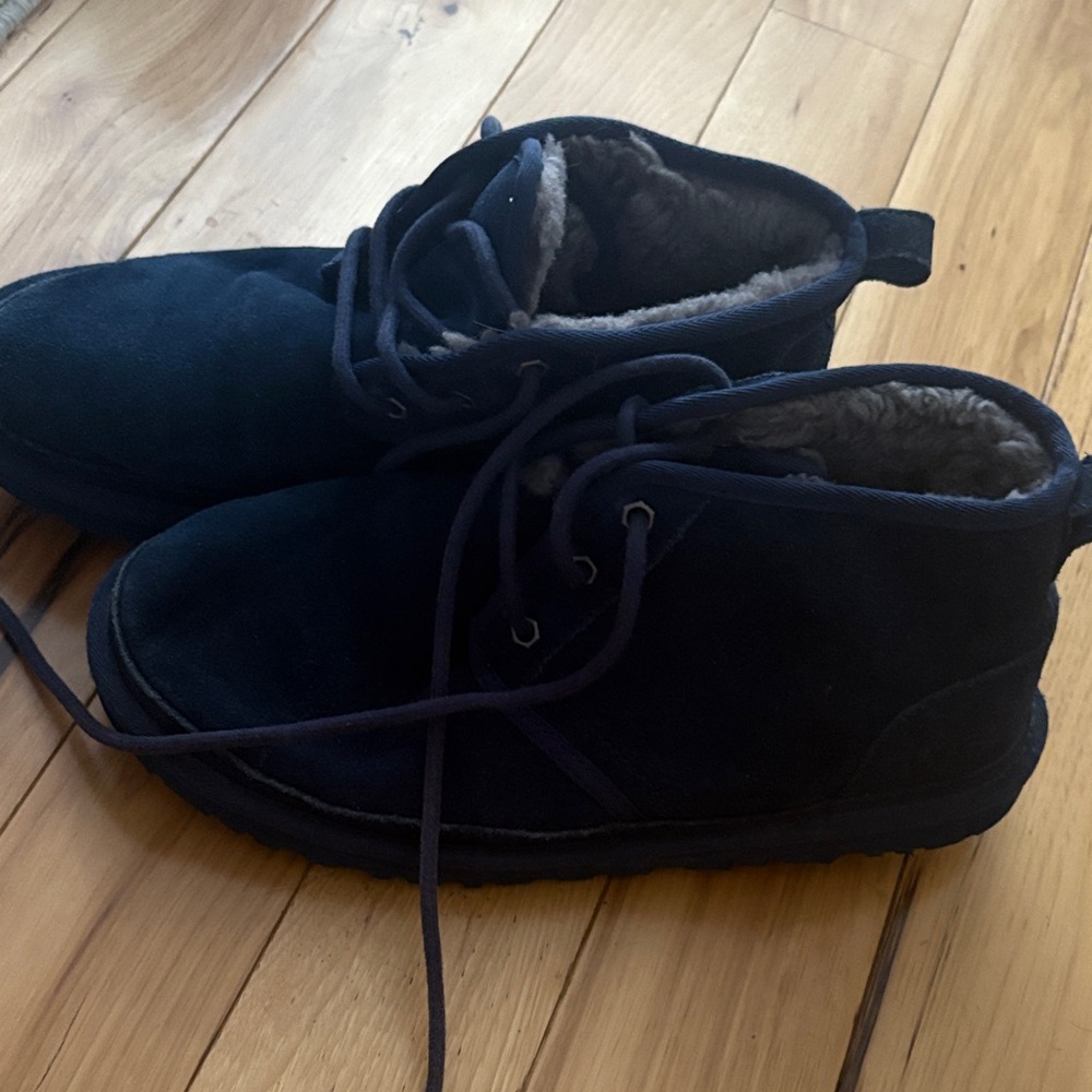 UGG Men's Navy  Boots